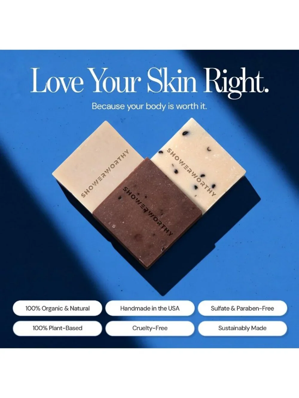 Natural Organic Bar Soap 8-Pack | Cold Process, Eco-Friendly & Moisturizing